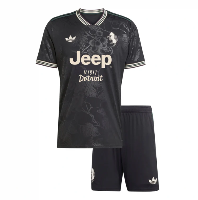 T-shirt e Pantaloncini Bambino Juventus Third 25/26