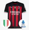 Maglia AC Milan home 22/23 - Con Patch Serie A e Scudetto