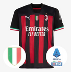 Maglia AC Milan home 22/23 - Con Patch Serie A e Scudetto