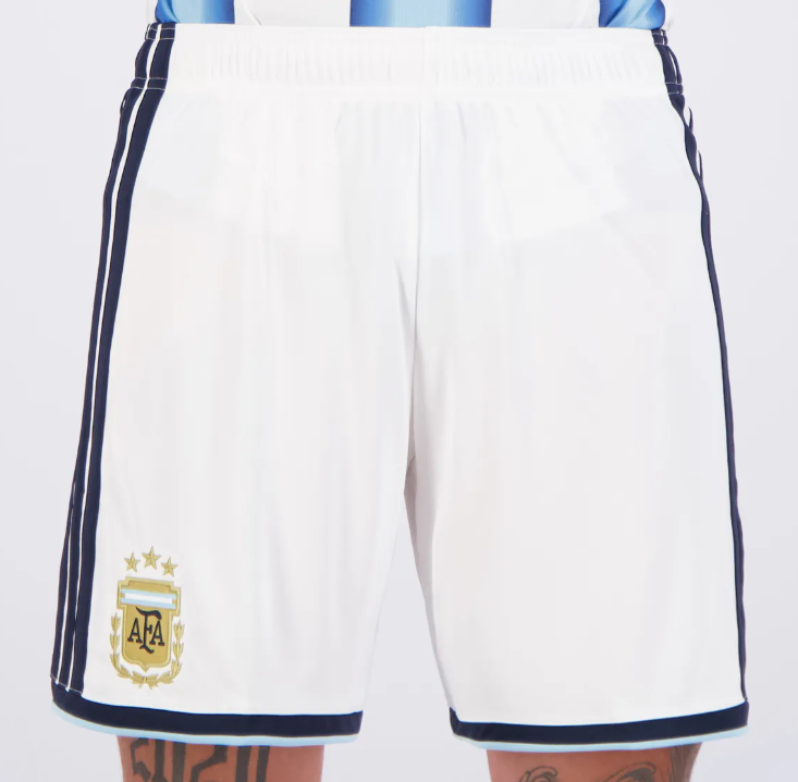 Pantaloncini Argentina Home 26/27 - Bianco