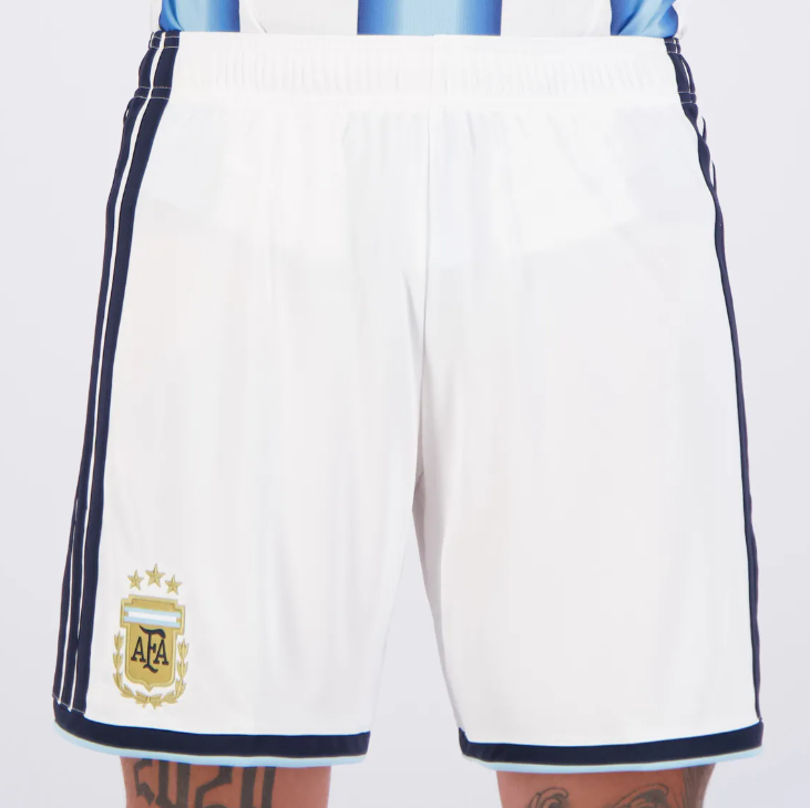 Pantaloncini Argentina Home 26/27 - Bianco