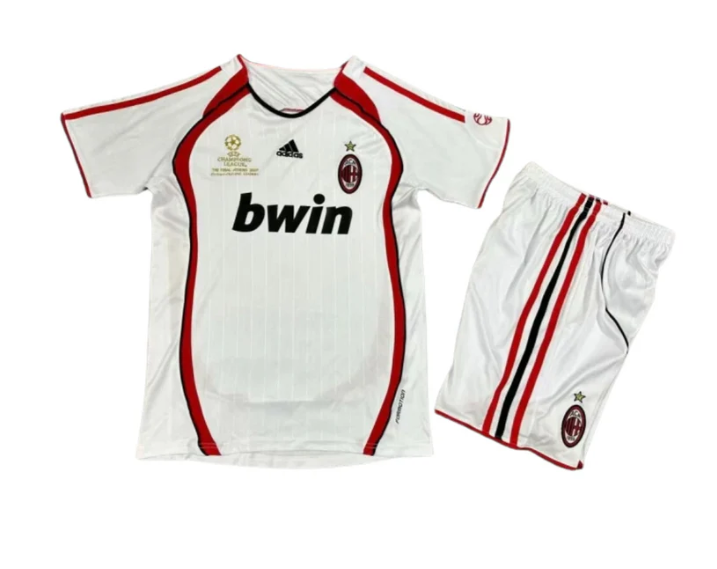 T-shirt e Pantaloncini Bambino A.C Milan Retro 2006/07