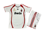 T-shirt e Pantaloncini Bambino A.C Milan Retro 2006/07