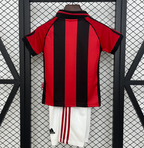 T-shirt e Pantaloncini Bambino A.C Milan Retro 1998/99