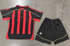 T-shirt e Pantaloncini Bambino A.C Milan Retro 2006/07