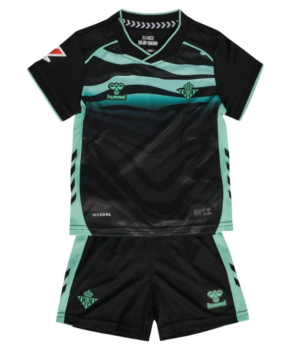 T-shirt e Pantaloncini Bambino Real Betis Third 25/26