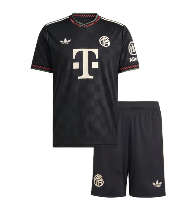 T-shirt e Pantaloncini Bambino Bayern Monaco Third 25/26