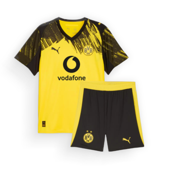 T-shirt e Pantaloncini Bambino Borussia Dortmund Home 25/26