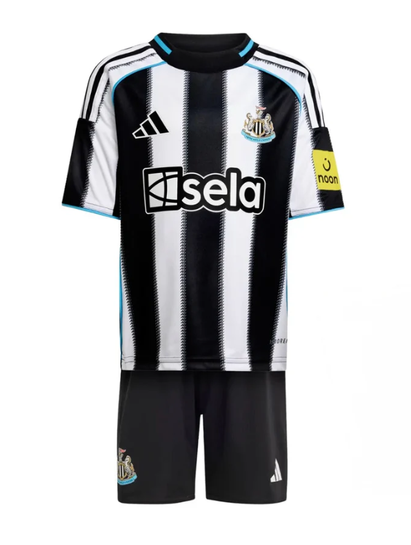 T-shirt e Pantaloncini Bambino Newcastle Home 25/26