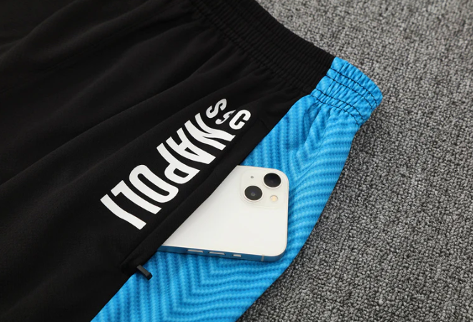 Maglia e Pantaloncini da Allenamento Bambino SSC Napoli 25/26