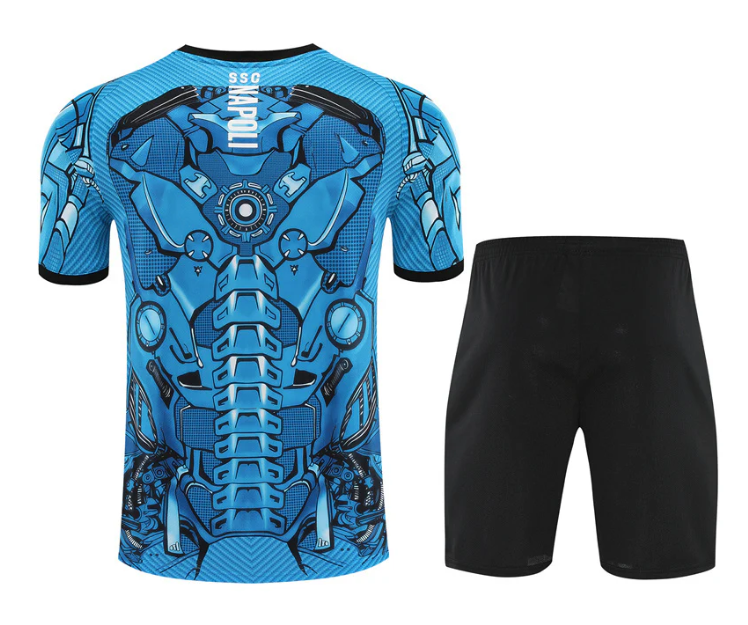 Maglia e Pantaloncini da Allenamento Bambino SSC Napoli 25/26