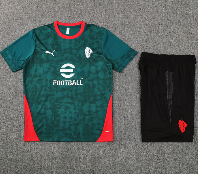 Maglia e Pantaloncini da Allenamento Bambino AC Milan 25/26