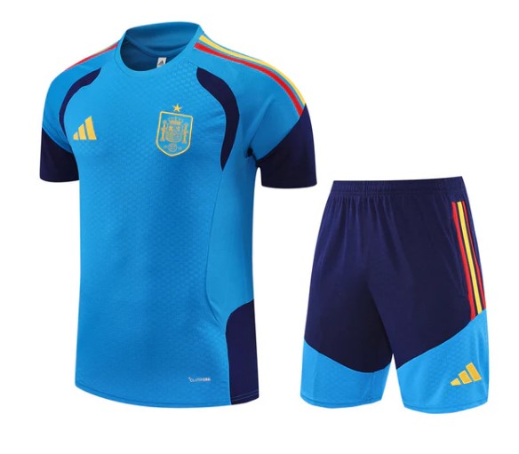 Maglia e Pantaloncini da Allenamento Bambino Spagna 26/27