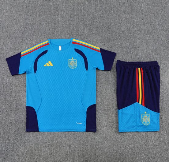 Maglia e Pantaloncini da Allenamento Bambino Spagna 26/27