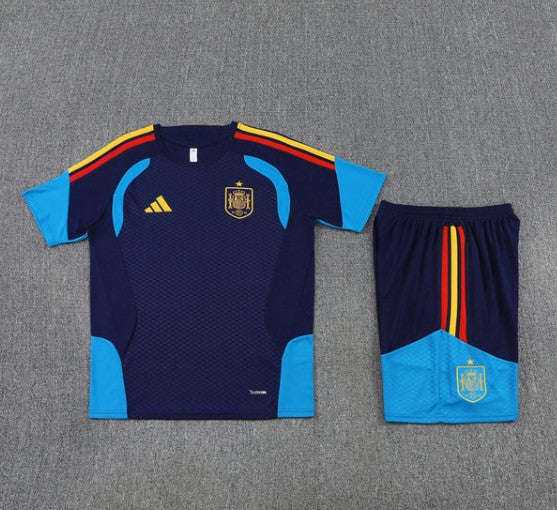 Maglia e Pantaloncini da Allenamento Bambino Spagna 26/27