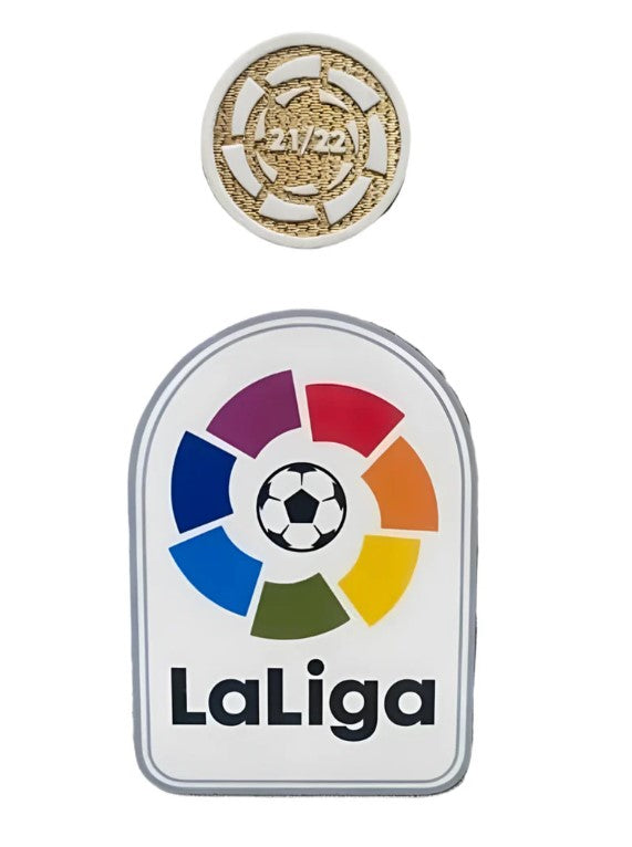 Set di Patch Badge Campione de La Liga – Real Madrid 2021/2022