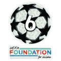 Patch Starball Vincitore UCL 6 Volte + Set di Patch UEFA Foundation – 2021/2022