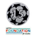 Patch Starball Vincitore UCL 15 Volte + Set di Patch UEFA Foundation – 2021/2022