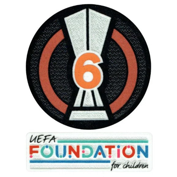 Patch Vincitore UEL 6 Volte + Set di Patch Base – 2021/2022