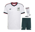 T-shirt e Pantaloncini Bambino Messico Away 26/27 - Con Calzettoni