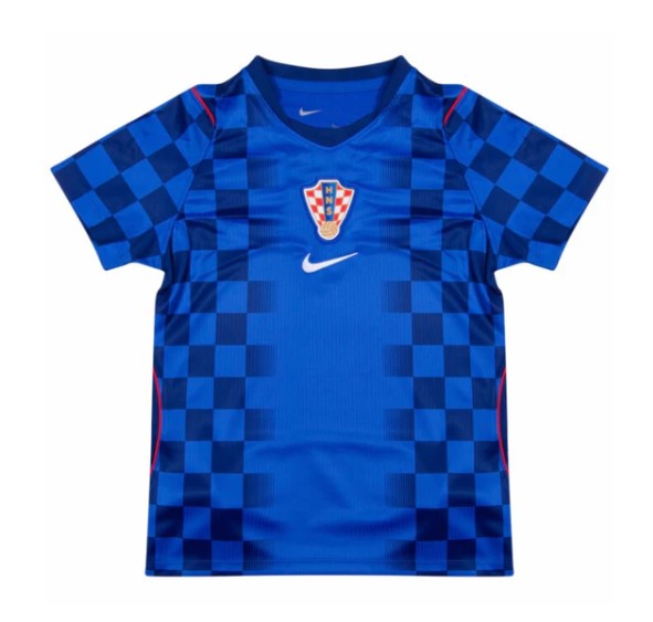 T-shirt e Pantaloncini Bambino Croazia Away 26/27 - Con Calzettoni