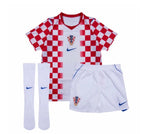 T-shirt e Pantaloncini Bambino Croazia Home 26/27 - Con Calzettoni