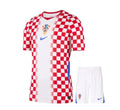T-shirt e Pantaloncini Bambino Croazia Home 26/27
