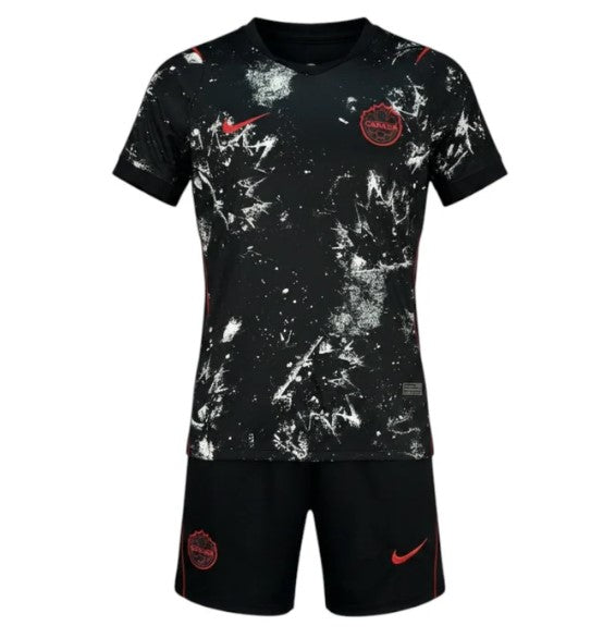 T-shirt e Pantaloncini Bambino Canada Away 26/27