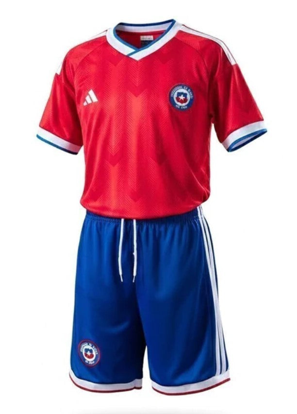 T-shirt e Pantaloncini Bambino Cile Home 26/27