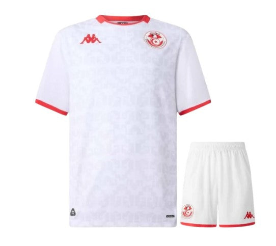 T-shirt e Pantaloncini Bambino Tunisia Away 26/27