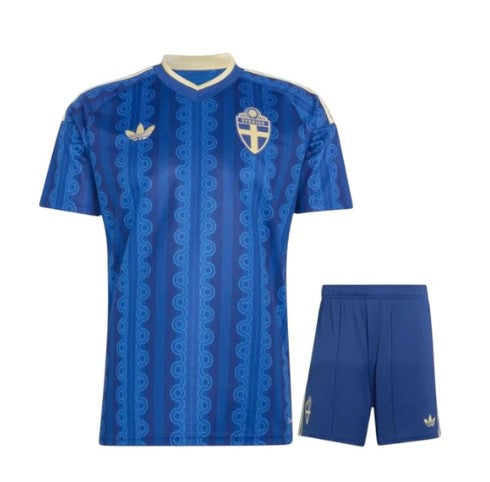 T-shirt e Pantaloncini Bambino Svezia Away 26/27