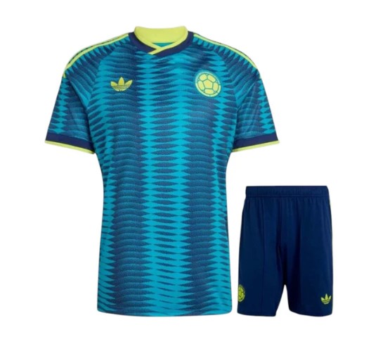 T-shirt e Pantaloncini Bambino Colombia Away 26/27