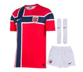 T-shirt e Pantaloncini Bambino Norvegia Home 26/27 - Con Calzettoni