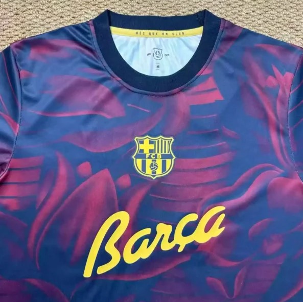 Maglia C Barcelona pre-partita 26/27