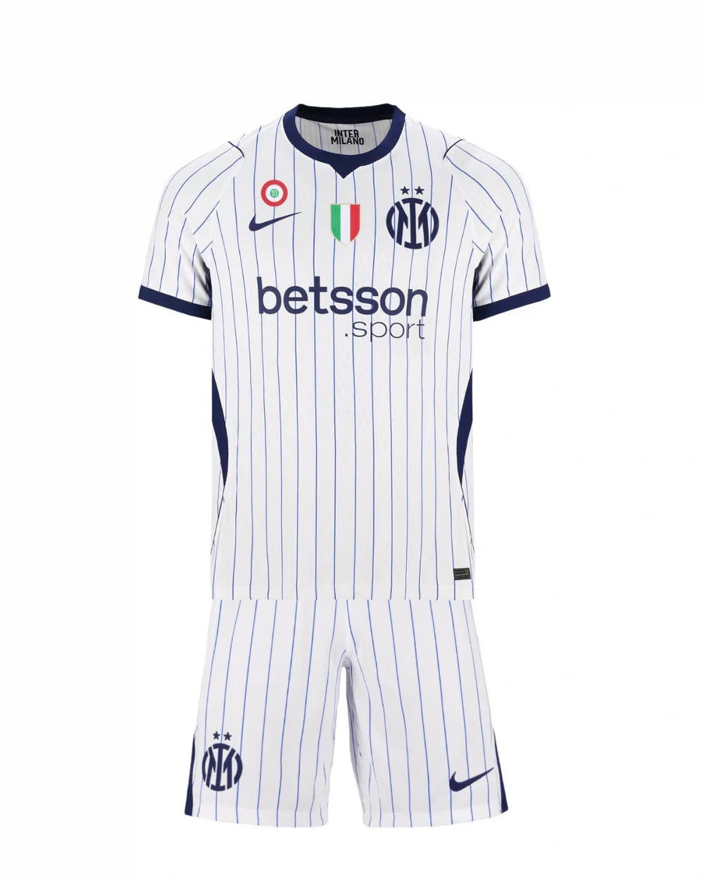 T-shirt e Pantaloncini Bambino Inter Away 26/27 - Con Scudetto + Coccarda