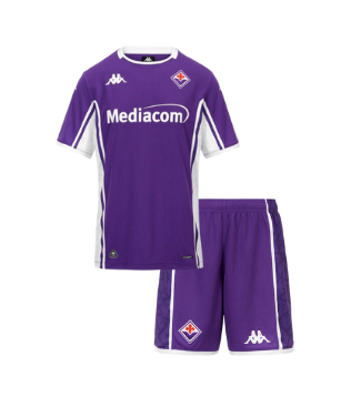 T-shirt e Pantaloncini Bambino ACF Fiorentina Home 25/26