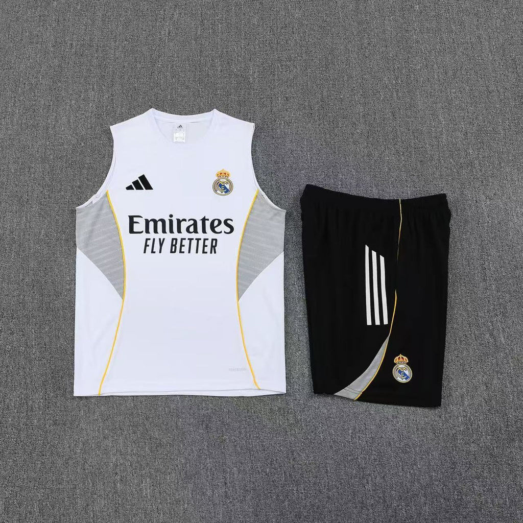 Maglia e Pantaloncini da Allenamento Real Madrid 25/26