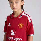 T-shirt e Pantaloncini Bambino Manchester United Home 26/27
