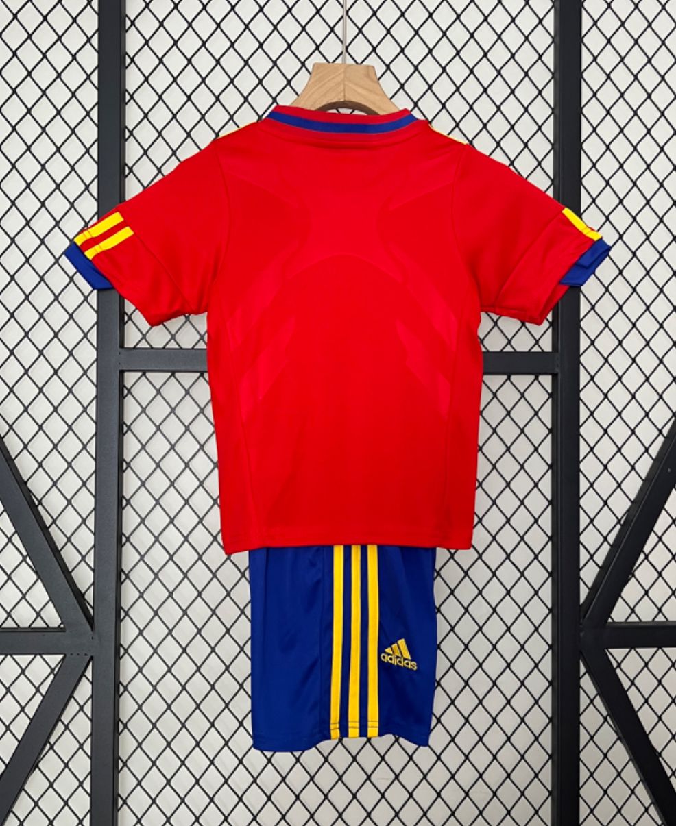 T-shirt e Pantaloncini Bambino Spagna Home - Retro 2010