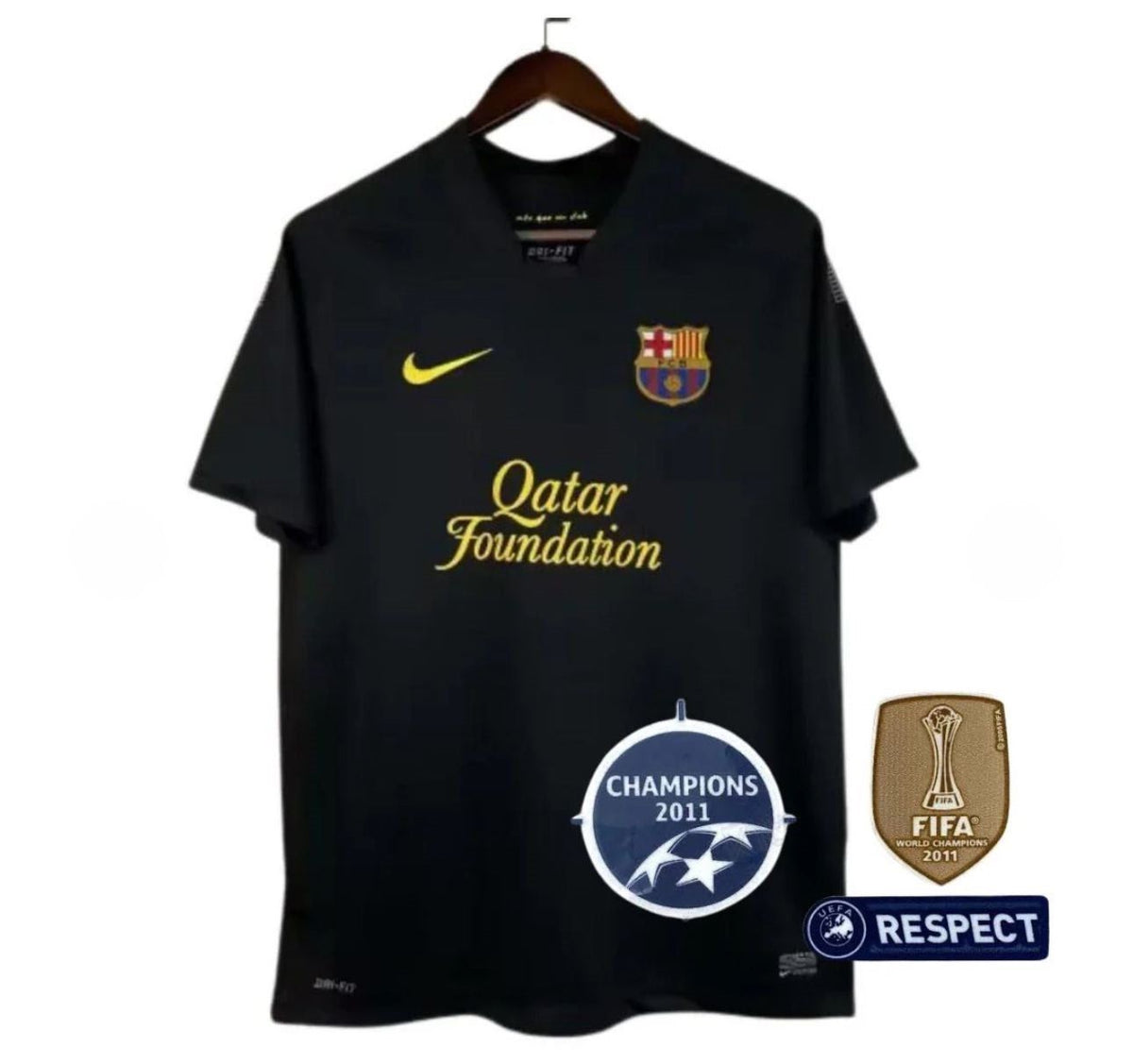 Maglia FC Barcelona Retro 2011/2012 - Con Patch