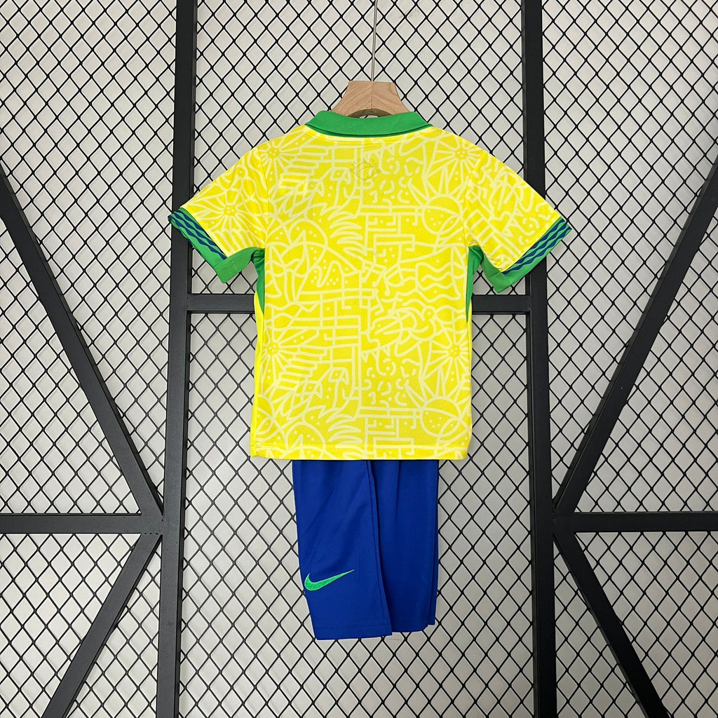 T-shirt e Pantaloncini Bambino Brasile 24/25