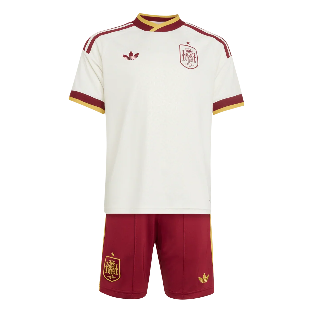 Maglia e Pantaloncini Bambino Spagna Away 26/27