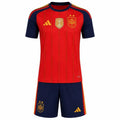 Maglia e Pantaloncini Bambino Spagna Home 26/27 - Con due stelle e la patch di campione del mondo