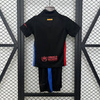 T-shirt e Pantaloncini Bambino FC Barcelona Away 24/25