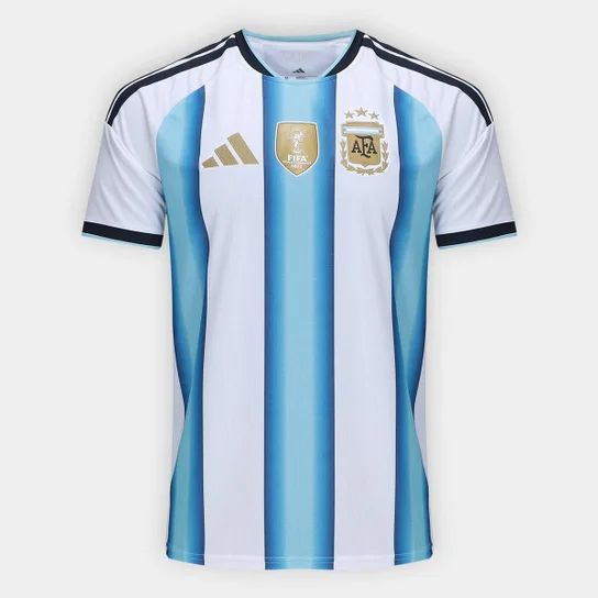 Maglia Argentina Home 26/27 - Con Patch da Campione del Mondo - Versione Giocatore