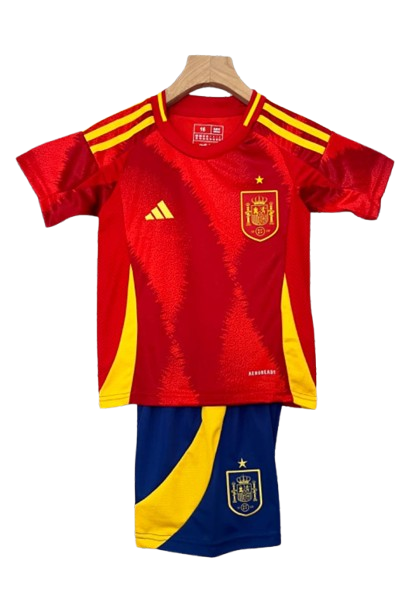 T-shirt e Pantaloncini Bambino Spagna Home 24/25