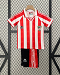T-shirt e Pantaloncini Bambino Athletic Club Bilbao Retro 1995/97