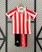T-shirt e Pantaloncini Bambino Athletic Club Bilbao Retro 1995/97