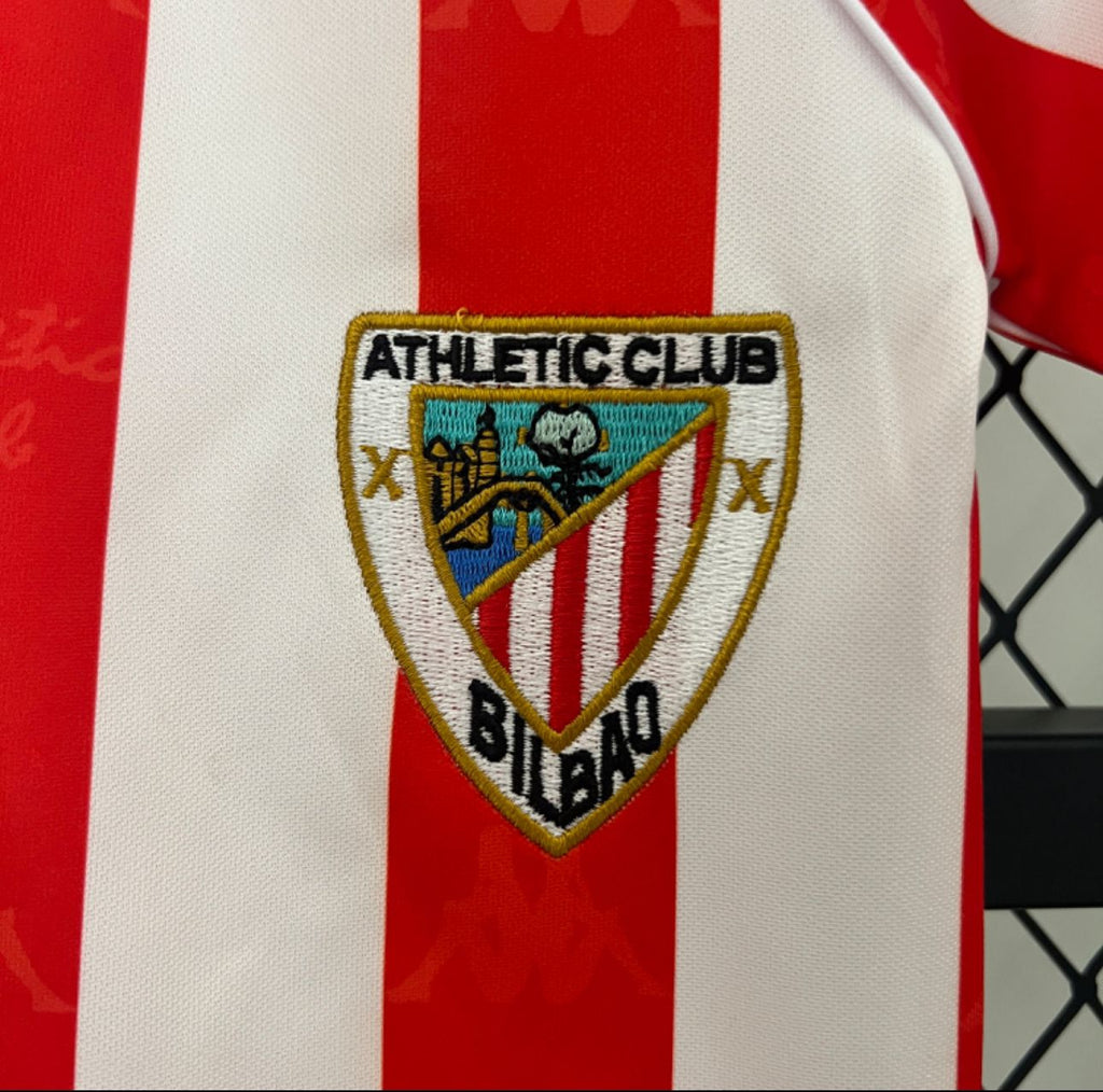 T-shirt e Pantaloncini Bambino Athletic Club Bilbao Retro 1995/97