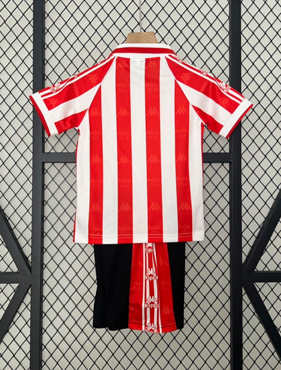 T-shirt e Pantaloncini Bambino Athletic Club Bilbao Retro 1995/97